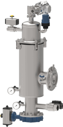 Het hybride zelfreinigend filtersysteem, ook wel bekend als het sproeinozzle & borstel filtersysteem, is speciaal ontworpen om hardnekkige vervuiling of sediment uit vloeistoffen te filteren.