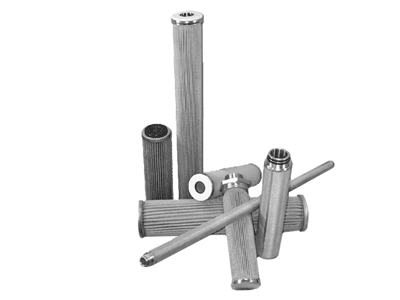 Large stainless steel industrial filter