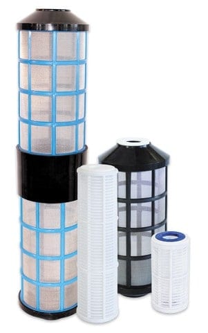 washable filter cartridges for industrial applications