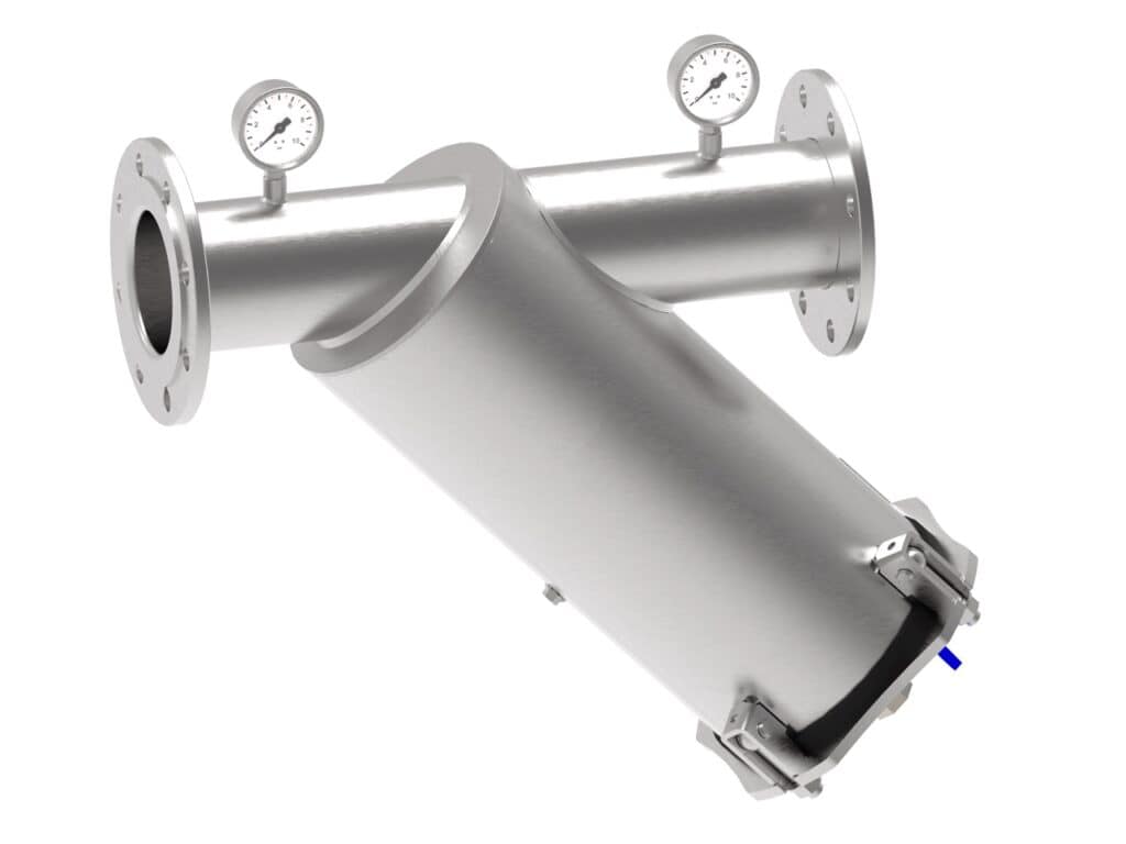 Robuuste y-strainer filter ontworpen voor veeleisende industriële processen met hoge precisie