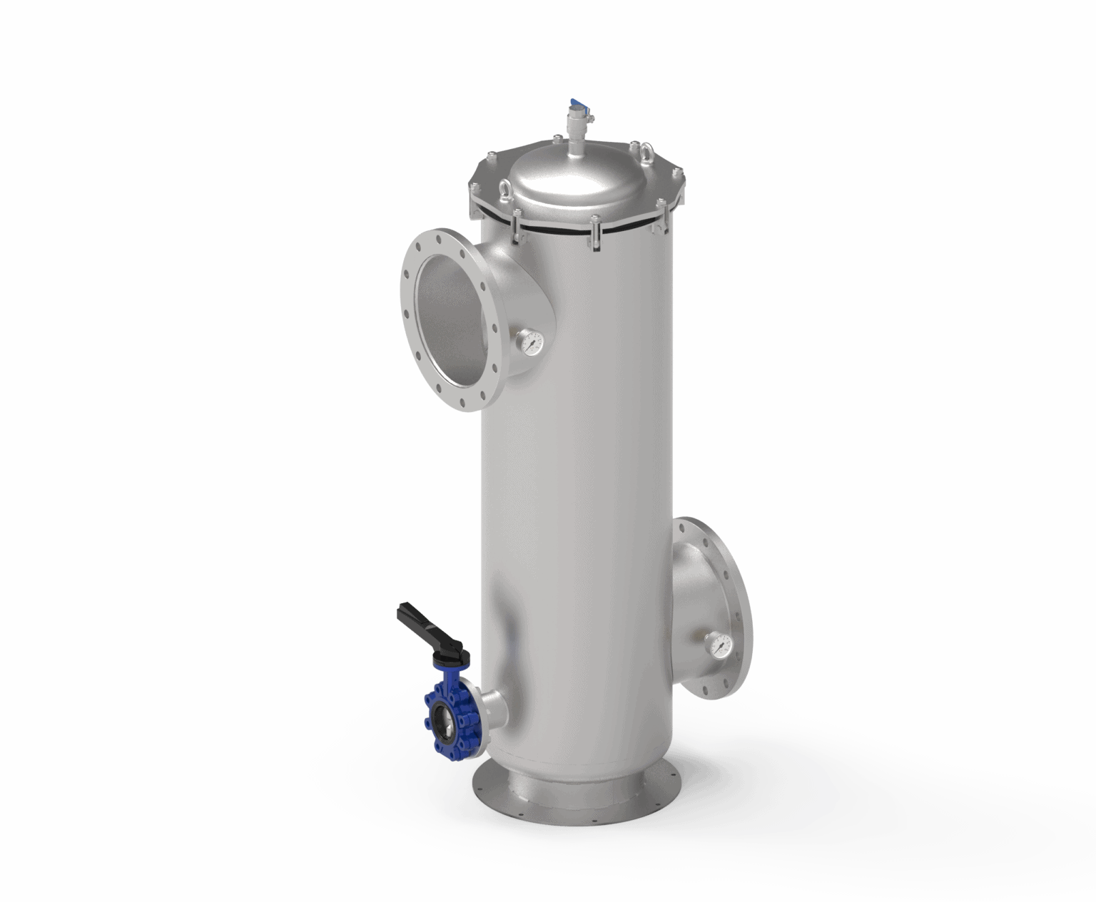 Robuuste basketfil dn250 met groot filtratievermogen